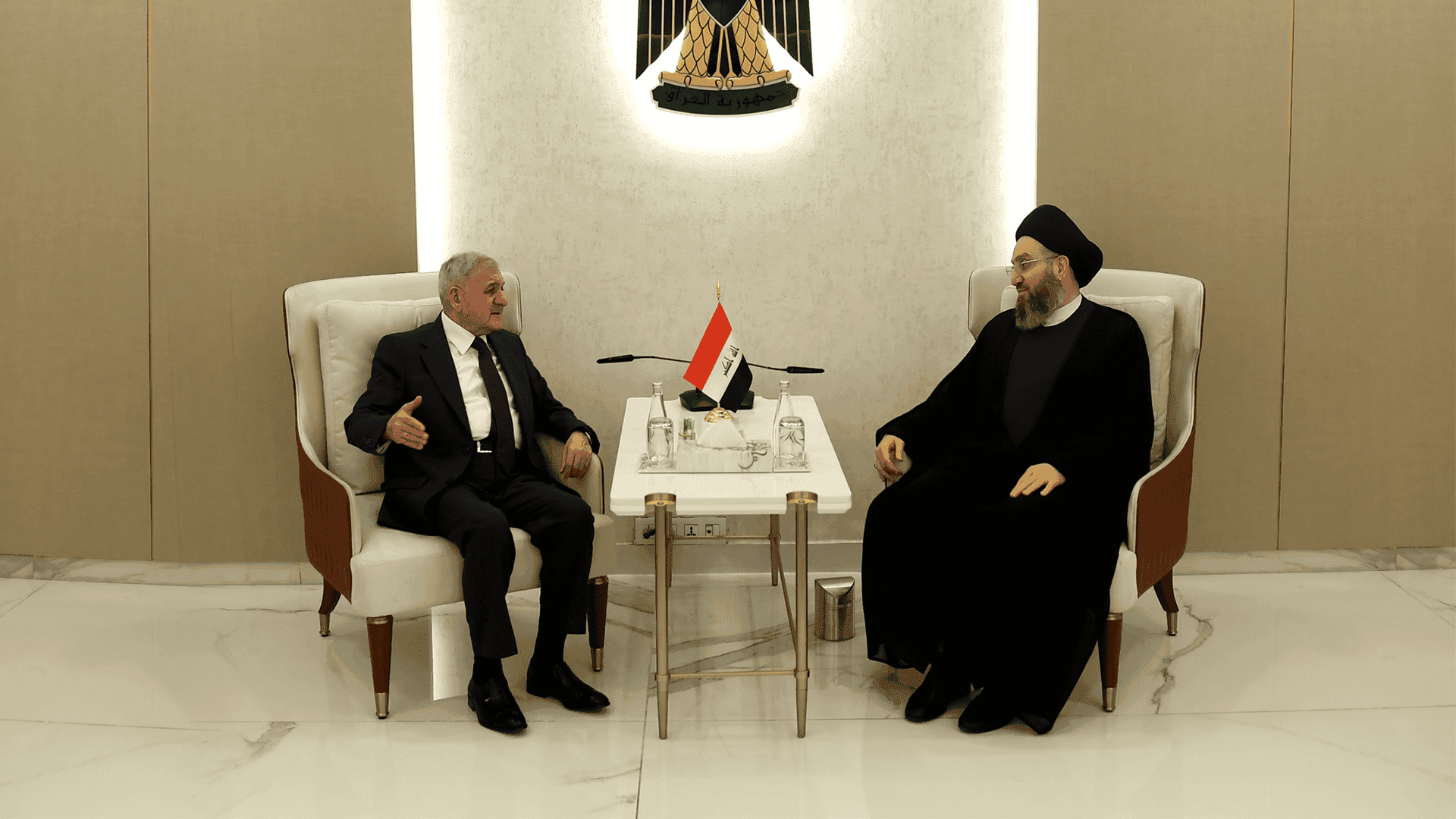 سەرۆک کۆمار لەگەڵ سەرۆکی رەوتی حیکمەی نیشتمانی کۆبووەوە