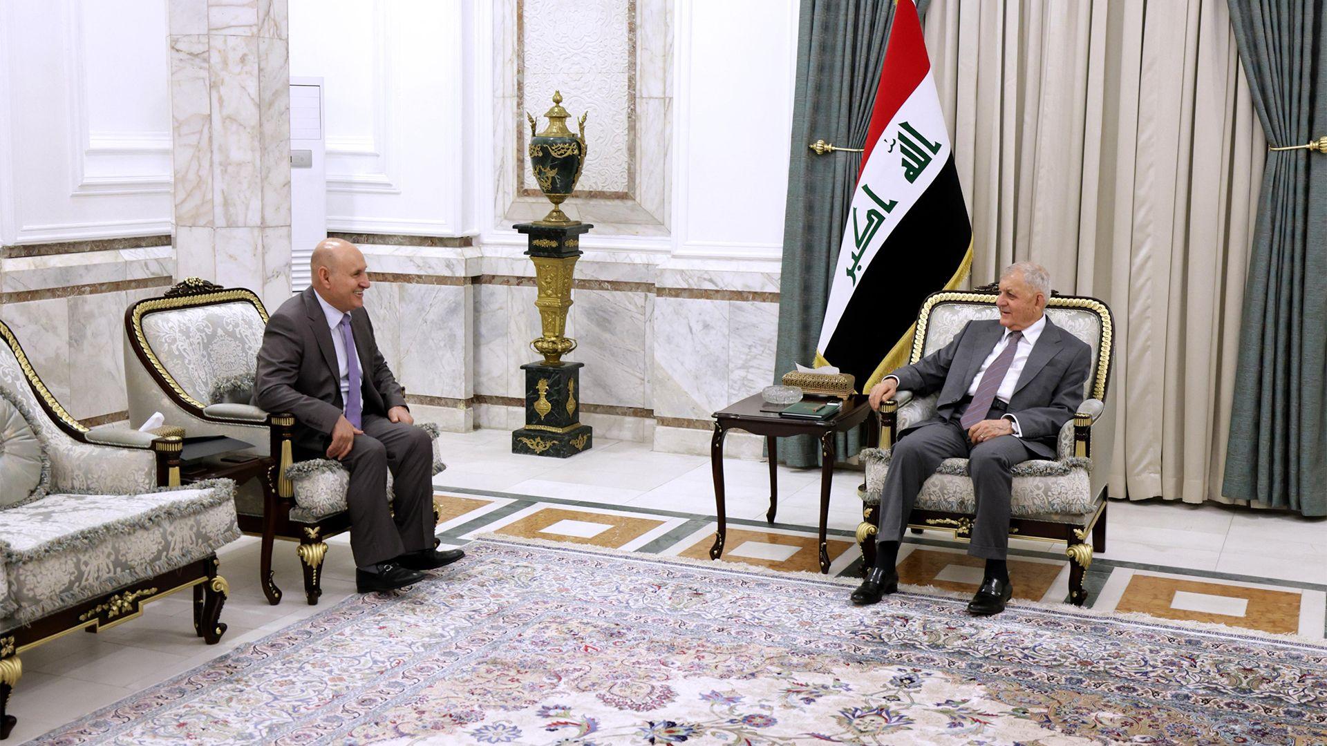 سەرۆک کۆمار و سەرۆکی ئەنجومەنی کۆمسارانی کۆمسیۆن کۆبوونەوە