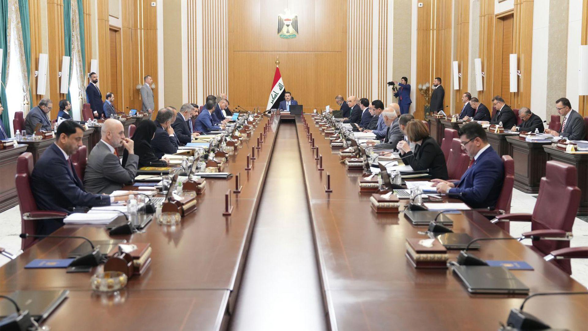 کۆبوونەوەی ئەنجومەنی وەزیرانی عیراق کۆتایی هات