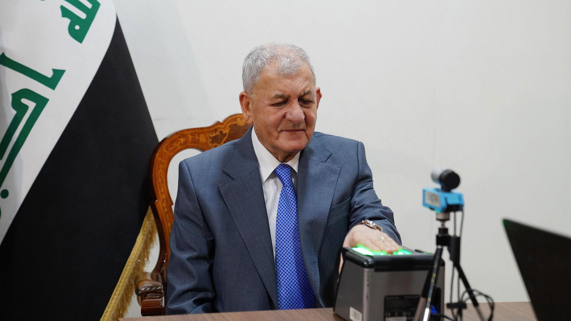 سەرۆک کۆمار کارتی بایۆمەتری خۆی نوێ دەکاتەوه