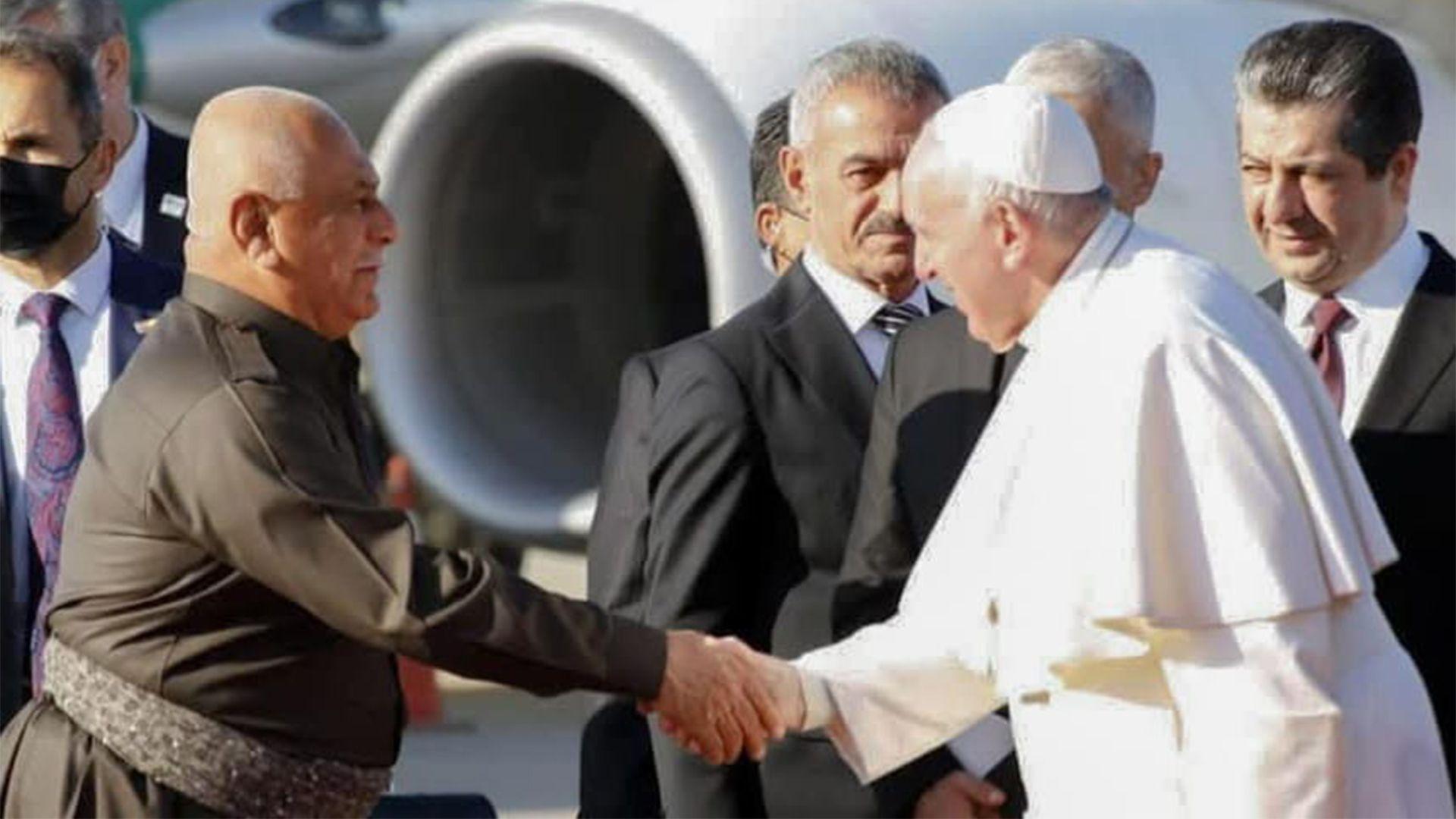 جێگری سەرۆکی هەرێم: پاپا فرانسیس کەسایەتییەکی کاریگەر بوو لەسەر ئاستی جیهاندا