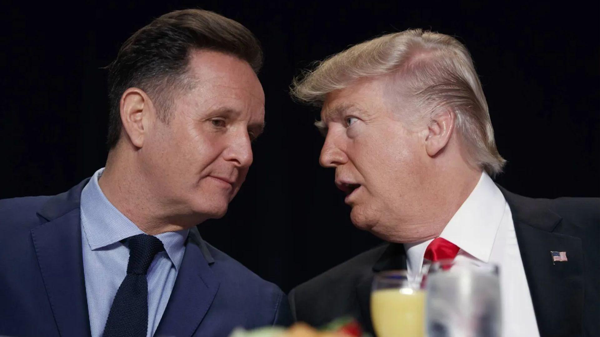 ترەمپ دەرهێنەرێكی تەلەفزیۆنی دەكاتە نێردەی خۆی لە بەریتانیا