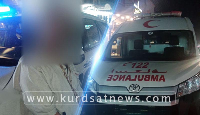 لە ھەولێر کەسێک ئەمبوڵانسێکی لەناو فەرمانگەیەکی تەندروستی دزی و ھەڵات