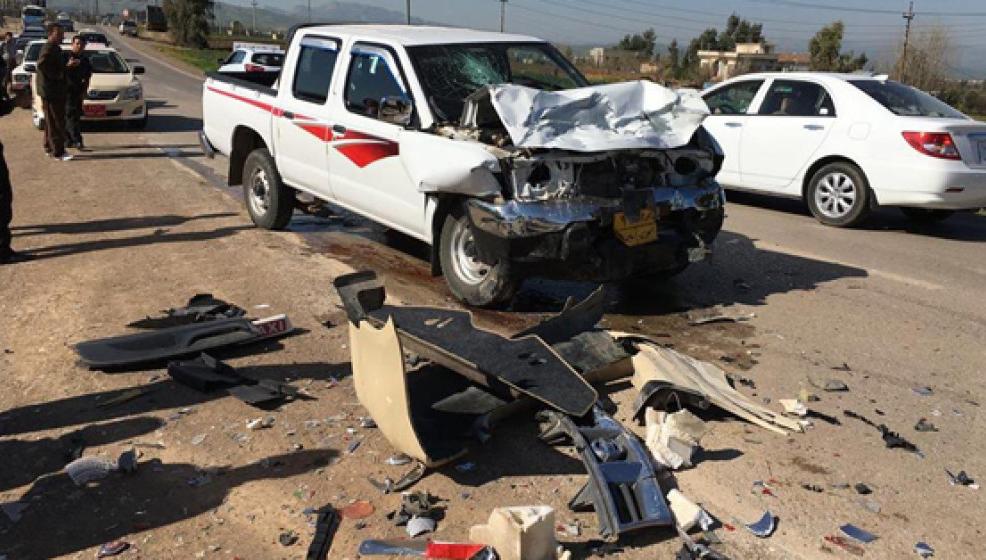 ھاتووچۆی ھەرێم: ساڵی رابردوو سێ ھەزار و ٧٠٦ رووداوی ھاتووچۆ روویانداوە