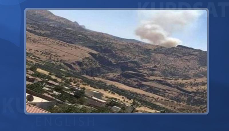 Turkish drones bomb Sharbazher, Bradost region