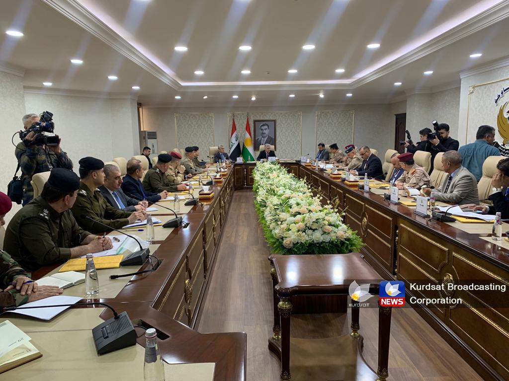 وەفدێکی وەزارەتی ناوخۆی عێراق لەگەڵ وەزارەتی ناوخۆی ھەرێم کۆبوەوە