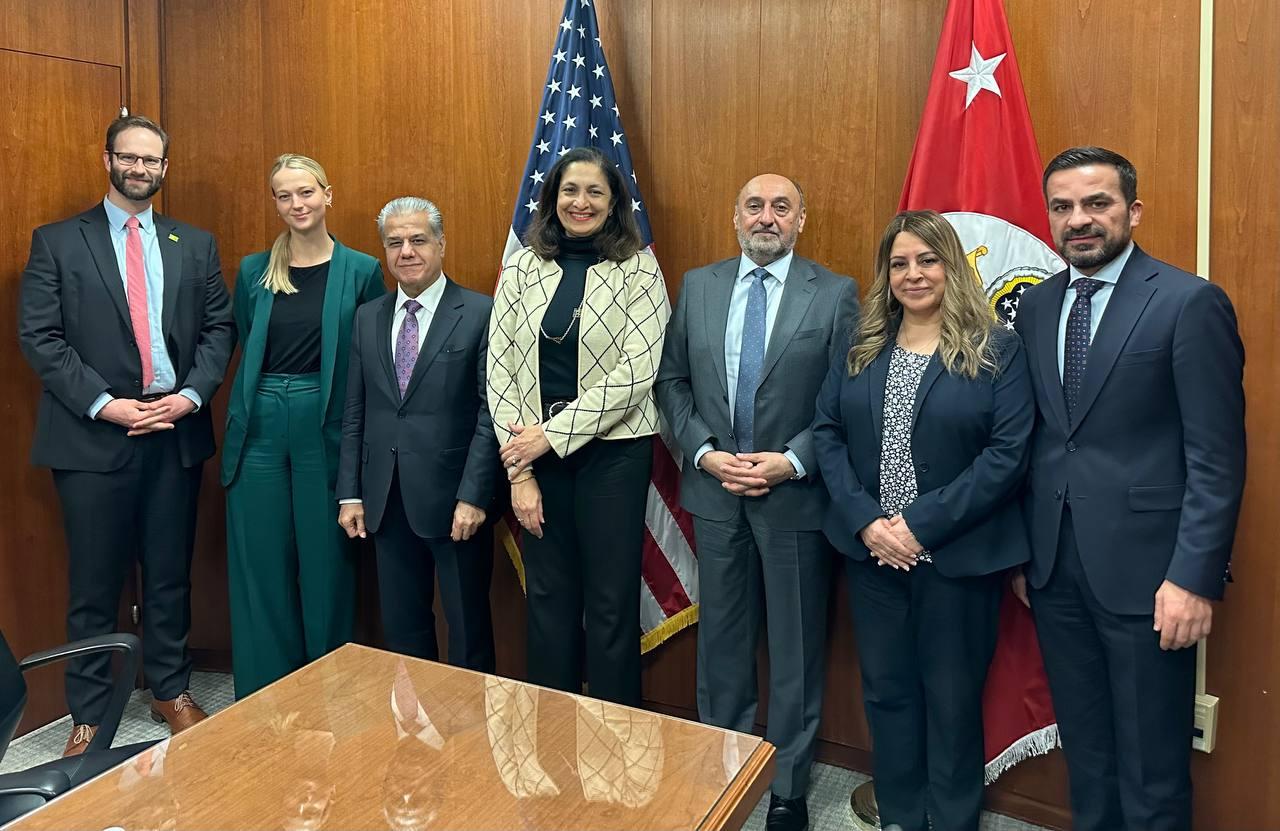 وەفدی سەرۆکایەتی ھەرێم لەگەڵ لێپرسراوانی ئەمریکا لە کۆشکی سپی کۆبوونەوە