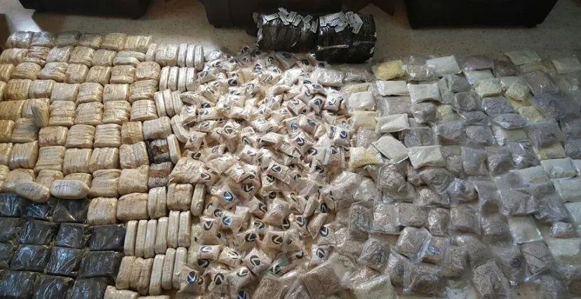 الداخلية: ضبط 900 كغم من المواد المخدرة خلال ثلاثة أشهر