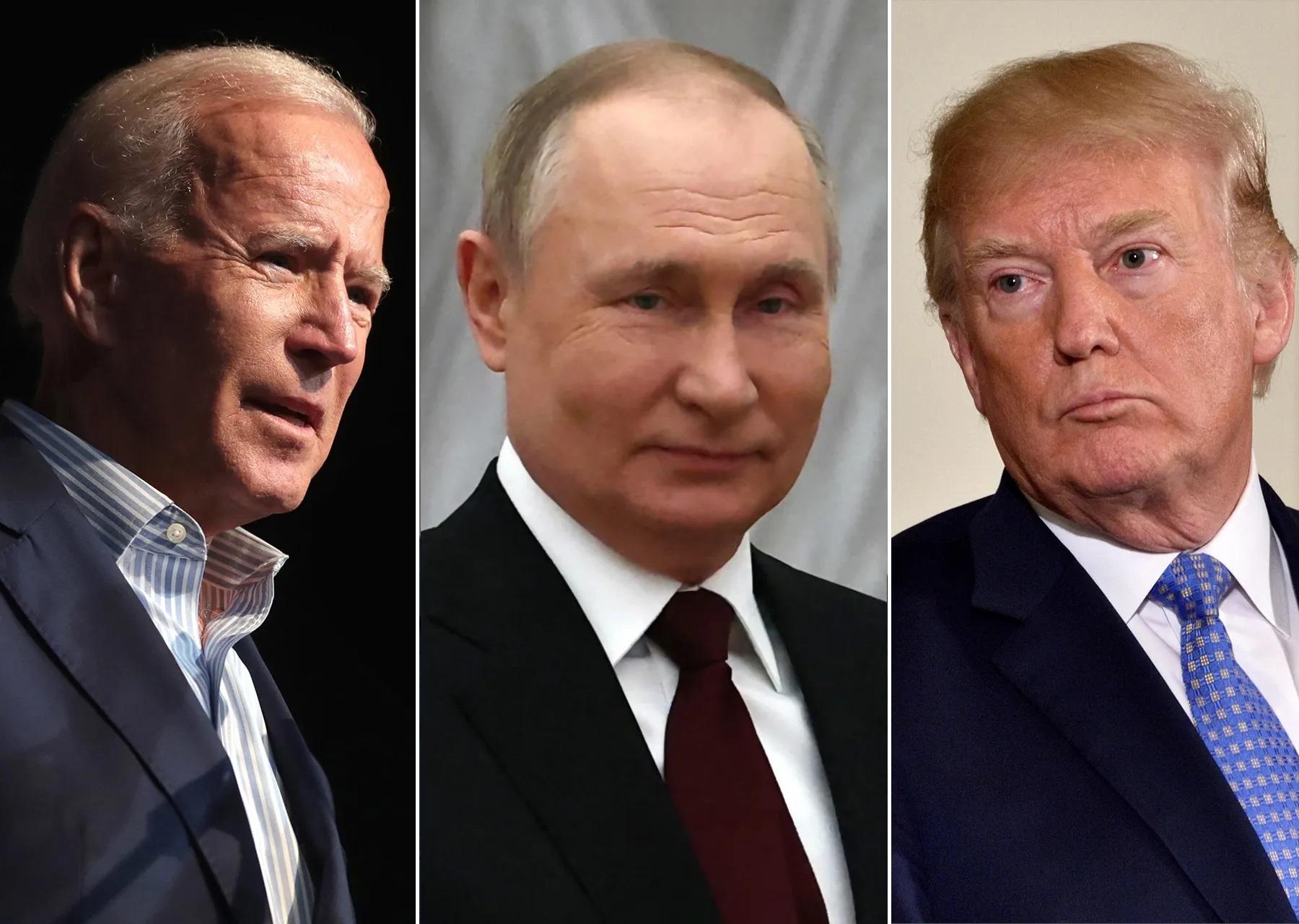 ترەمپ: پوتن لاوازیی بایدن لە بەرژوەندی سیاسەتەکانی خۆی بەکاردەھێنێت