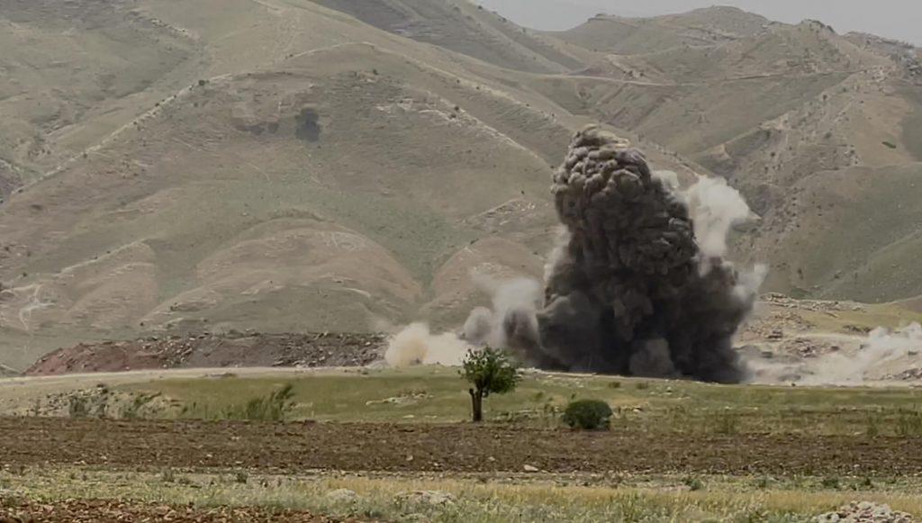 لە پێنجوێن بەهۆی تەقینەوەی مین کەسێک قاچێکی لەدەستدا