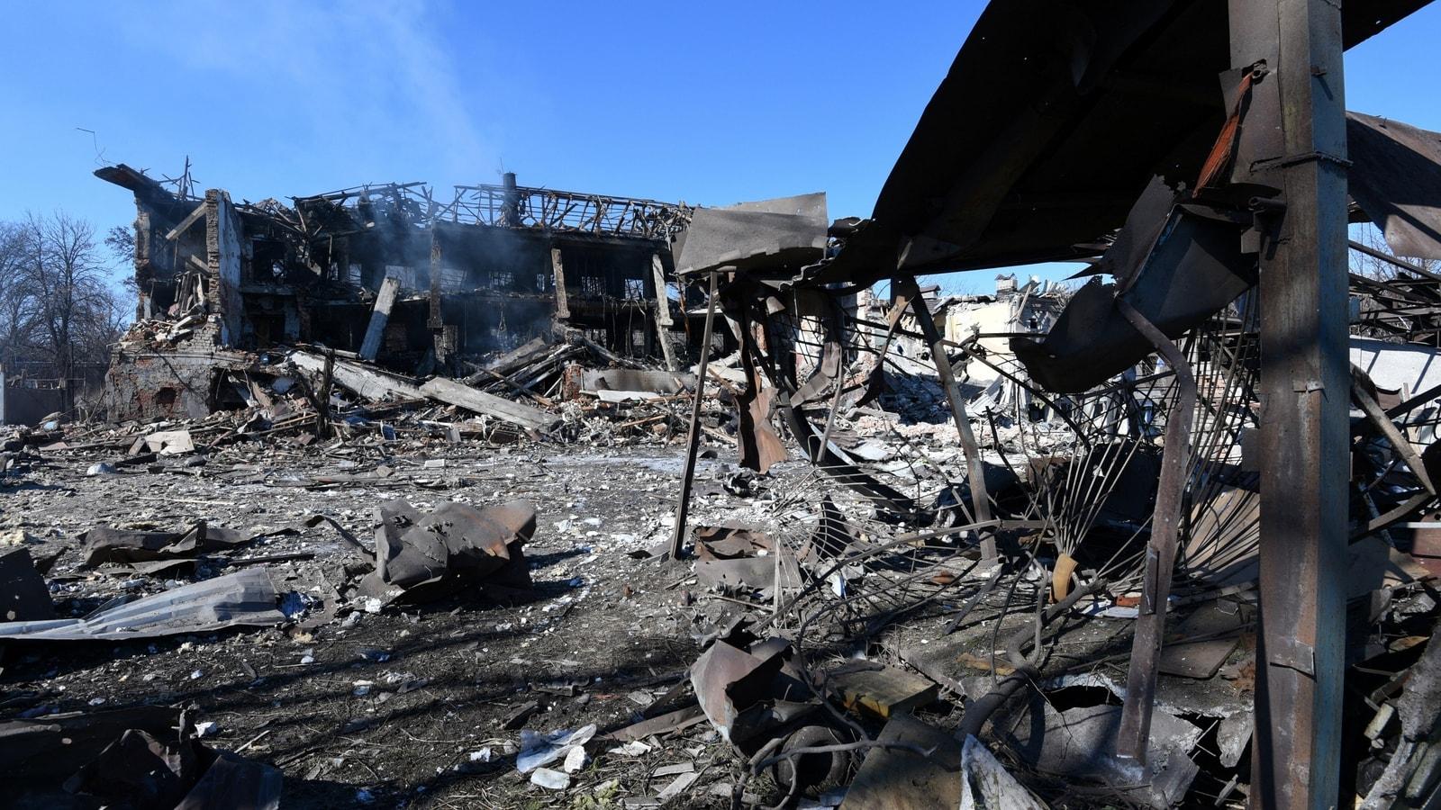 Russian bombing "totally destroys" Dnipro airport