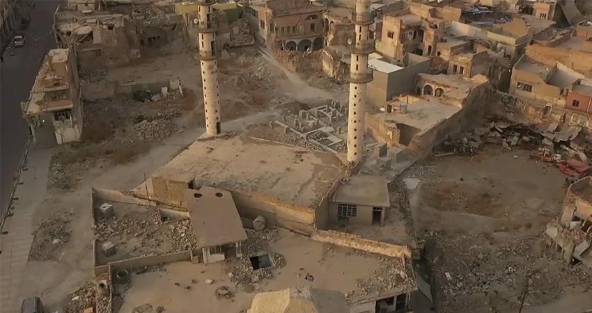 تیرۆریستانی داعش لە موسڵ ٣٧٨ شوێنی ئاینییان تەقاندەوە