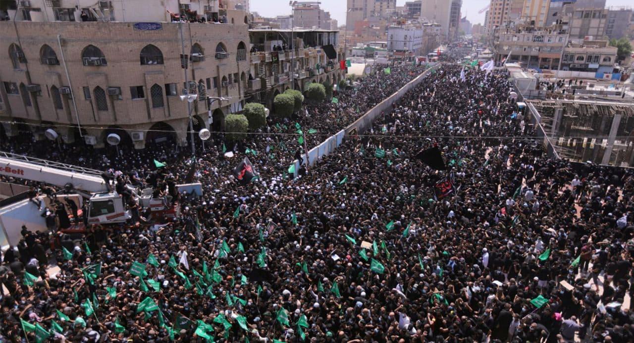 ٨٠ ھەزار زیارەتکاری بیانی بەشداری عاشورا دەکەن