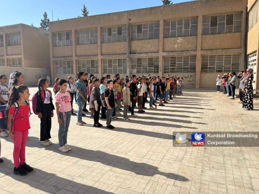 لە ڕۆژئاوای کوردستان پڕۆسەی خوێندن دەستیپێکرد