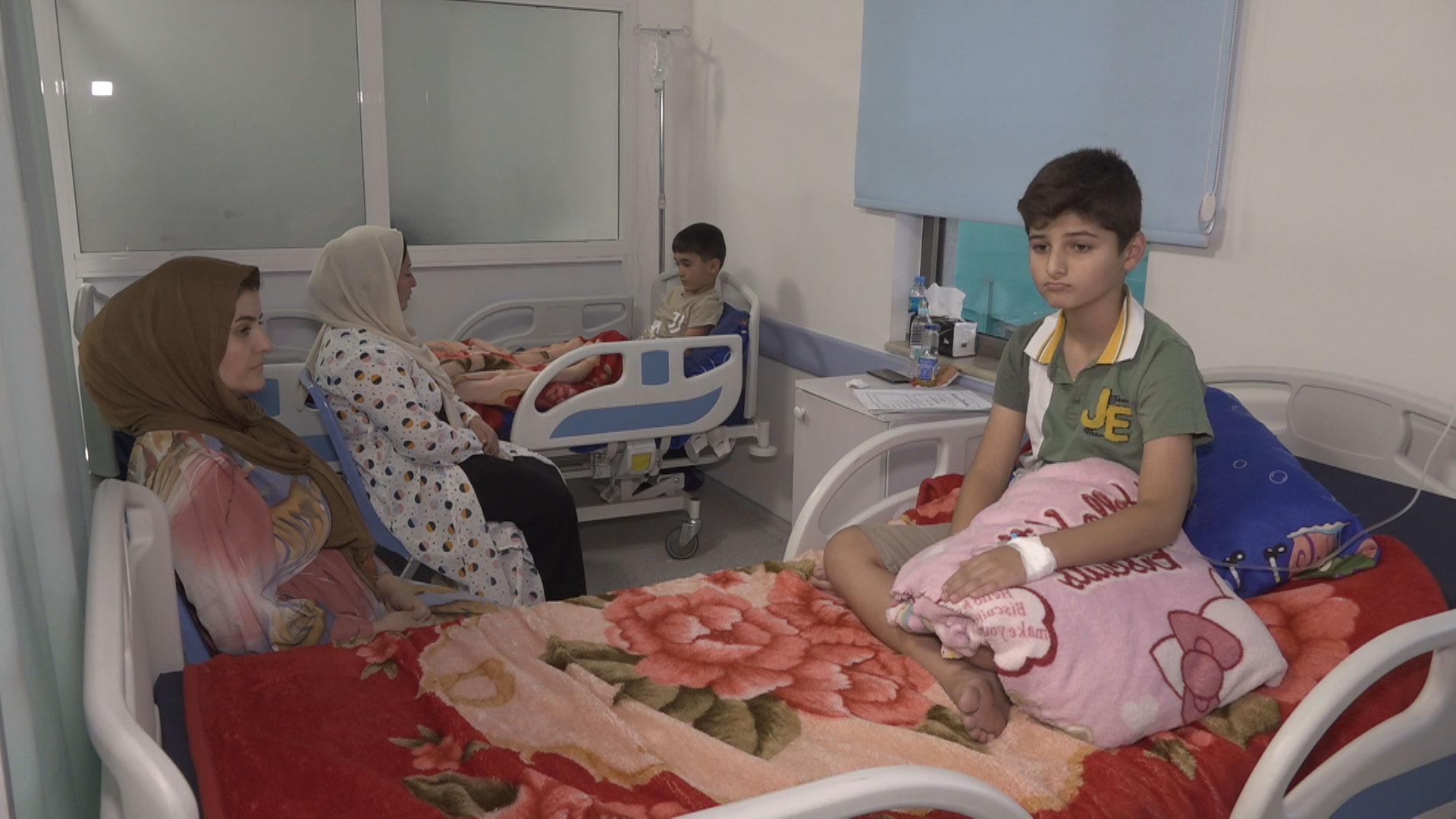 لە سلێمانی سکچوون و ڕشانەوە و پەتای وەرزی لەنێو منداڵاندا زیادی کردوە