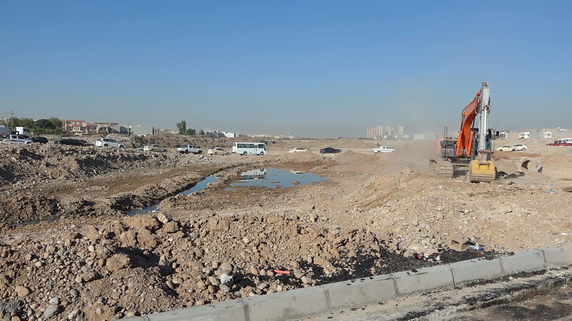 لە ھەولێر ئامادەکاری بۆ رێگریکردن لە دروستبوونی لافاو دەکرێت 