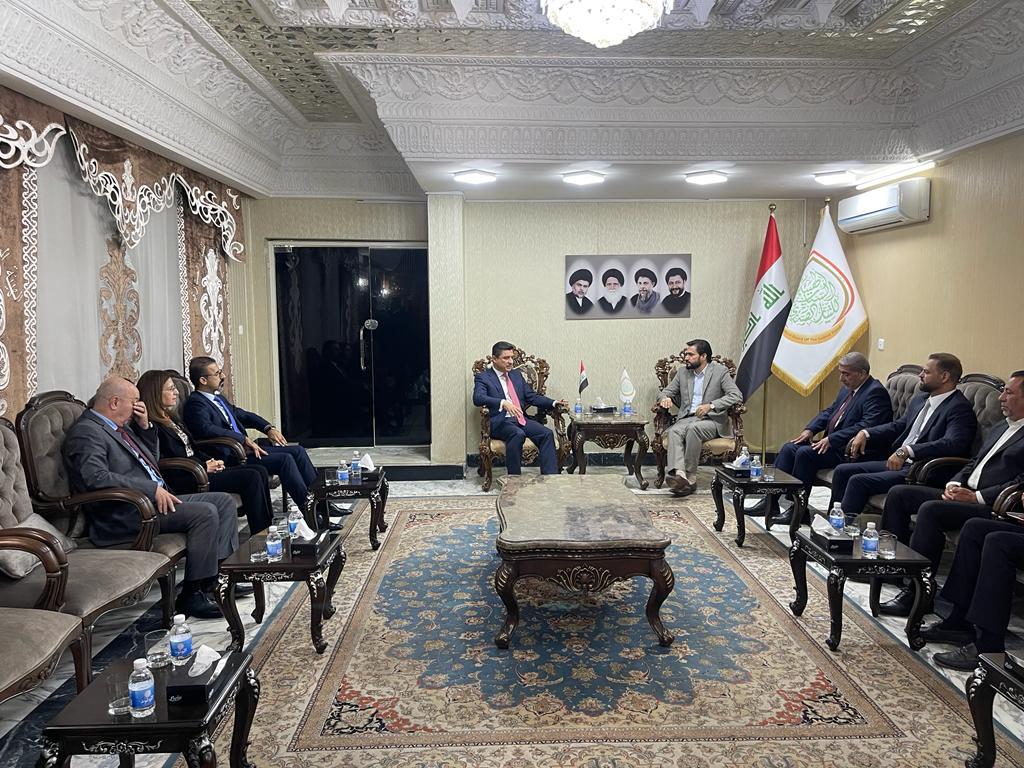 وەفدی یەکێتی لەگەڵ دەستەی سیاسی رەوتی سەدر کۆبوەەوە