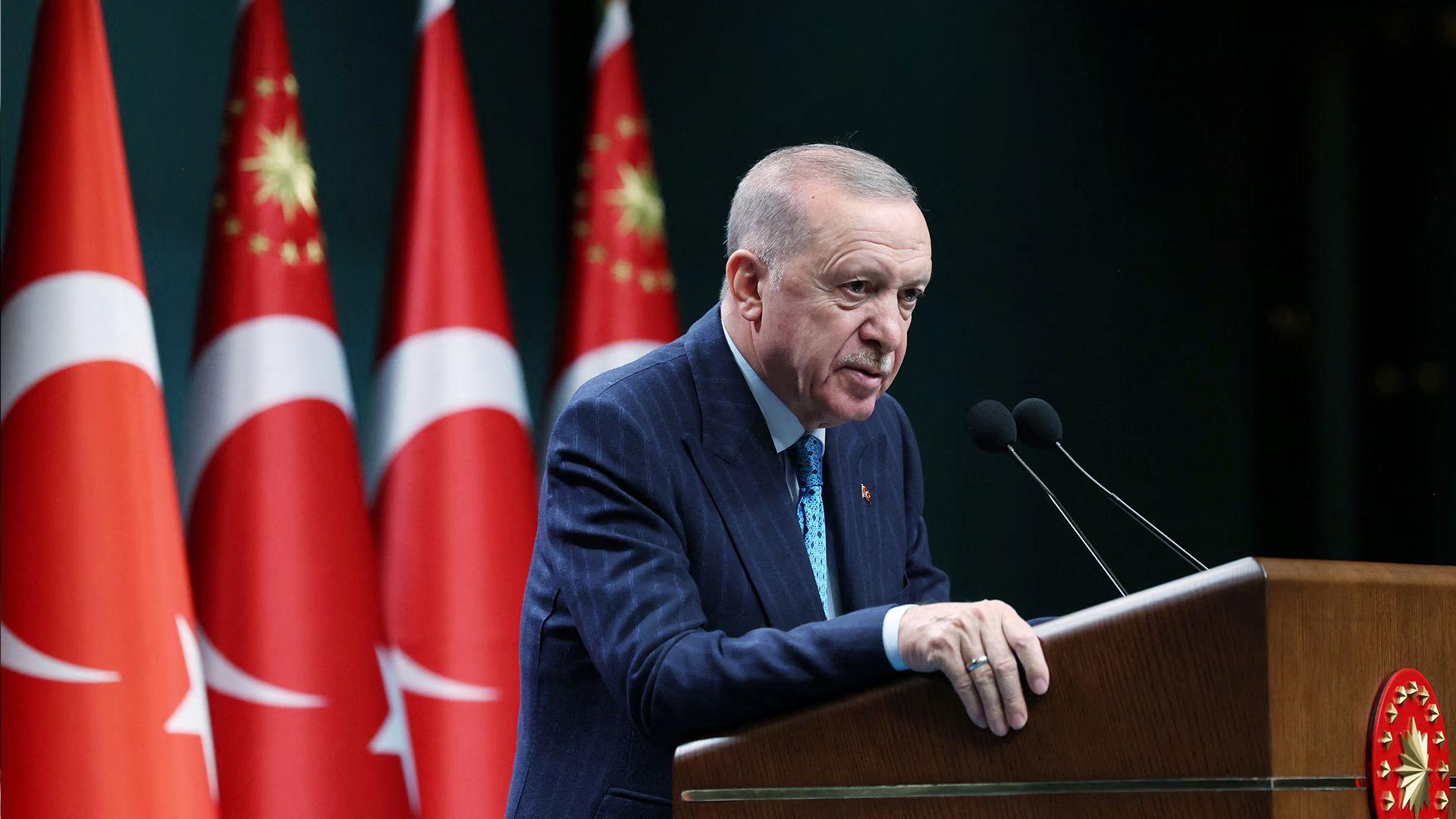 ئەردۆغان: هیوادارین ئەم هەنگاوە گرنگەی ئەمڕۆ سودی بۆ پرۆسەی ئاشتی هەبێت