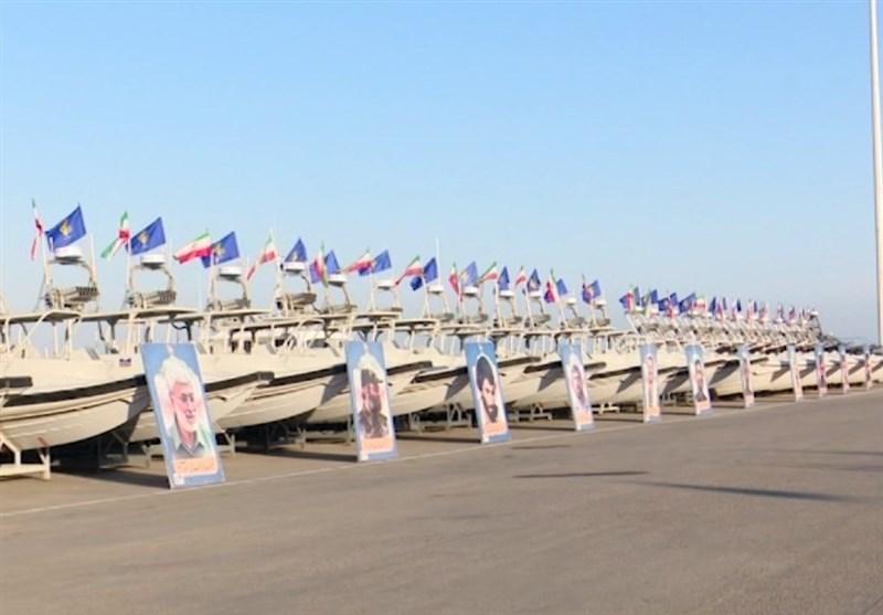 سوپای پاسداران پەردەی لەسەر ١١٠ بەلەمی شەڕکەر لادا