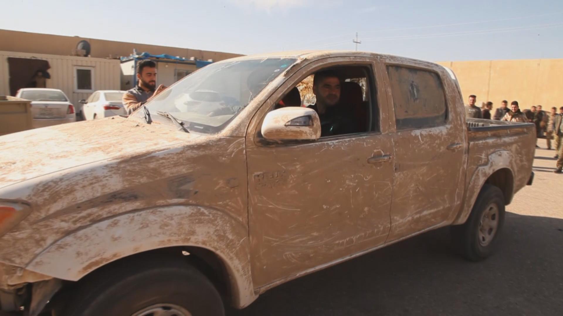 پێشمەرگە ئۆتۆمبێلێکی لە دەستی داعش رزگارکرد و رادەستی خاوەنەکەی کردوە