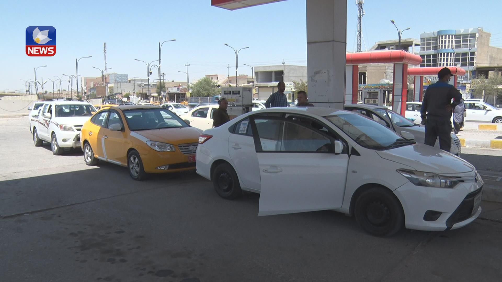 لە کەرکوک قەیرانی کەمی بەنزین سەریھەڵداوەتەوە