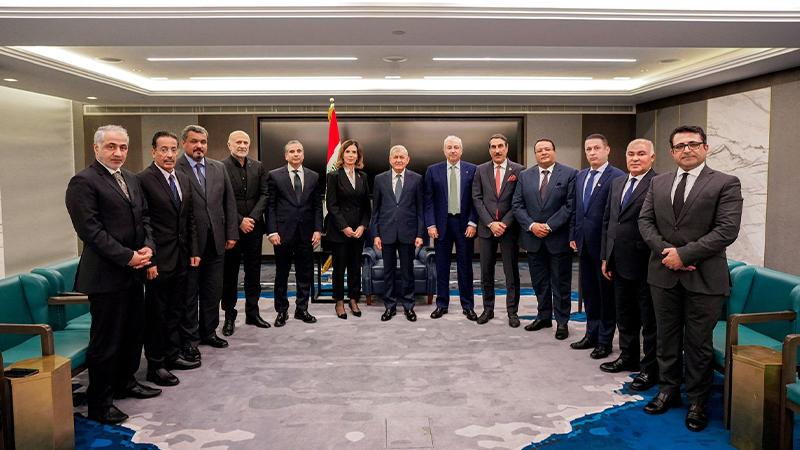 سەرۆککۆمار پێشوازی لە ژمارەیەک باڵیۆزی وڵاتانی عەرەبی لە قوبرس کرد