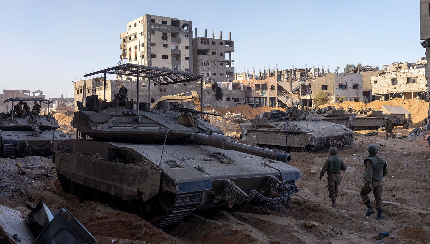 ژمارەی کوژراوانی سوپای ئیسرائیل لە ئۆپراسیۆنی زەمینیدا ١٠٠ سەربازی تێپەڕاند