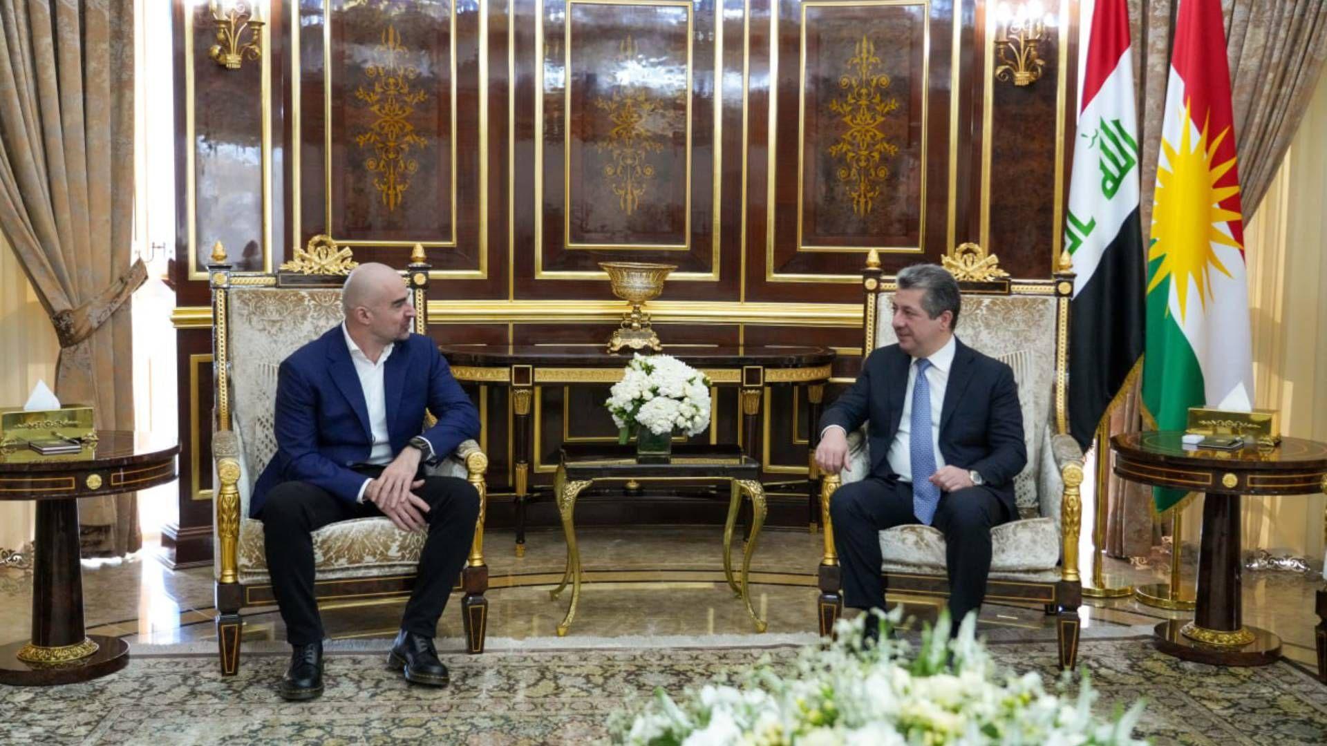 رئيس الاتحاد الوطني ورئيس مجلس وزراء الاقليم يبحثان تشكيل الحكومة الجديدة