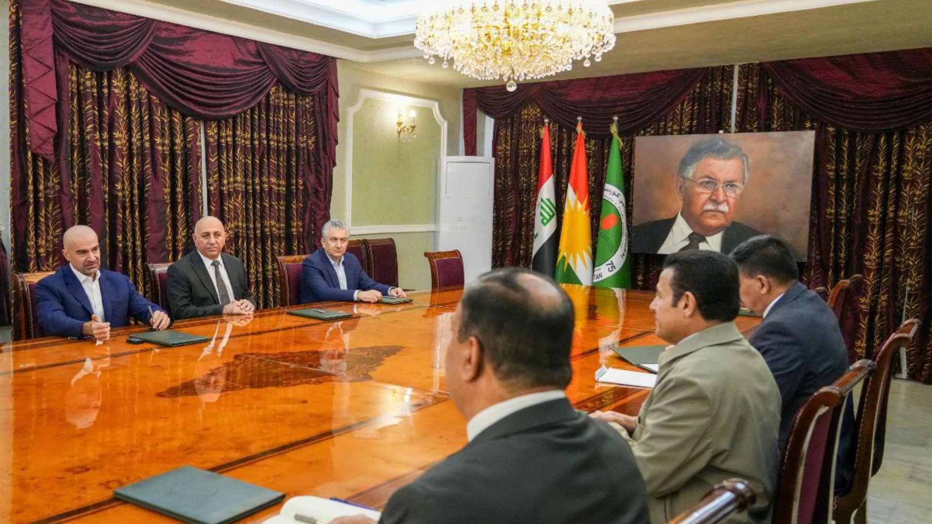 بافل طالباني يؤكد تعزيز العلاقات وتوحيد القدرات الاستخبارية والعسكرية