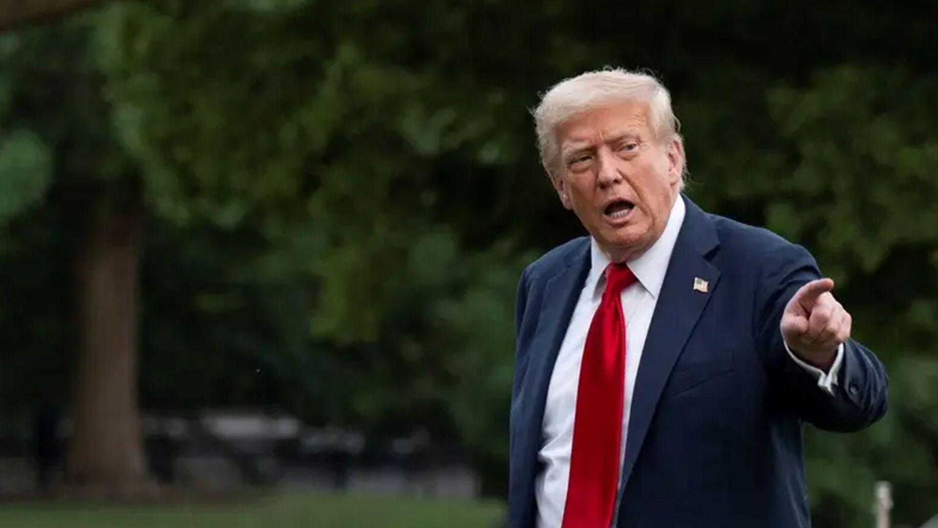 ترەمپ: ئەگەر پێویست بکات هێرش دەکەینەوە سەر ئێران