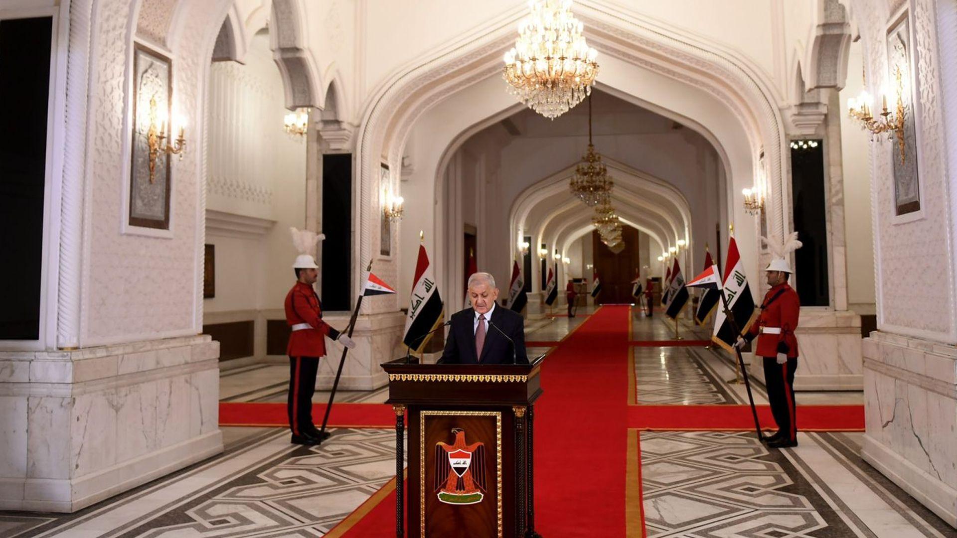 سەرۆک کۆماری عیراق: ئەنجامدانی هەڵبژاردنی پەرلەمانی دووپاتکردنەوەی پابەندبوونمانە بە ژیانی سیاسی و دەستوری و  دیموکراتی