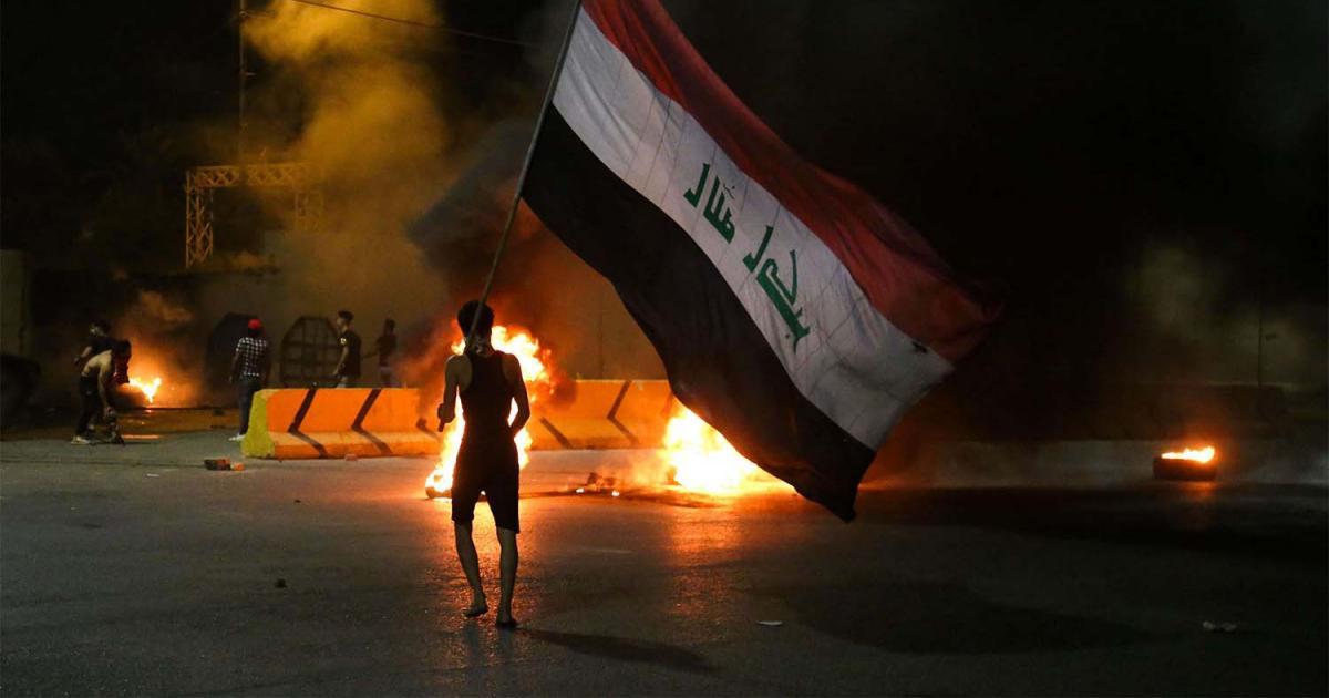 خۆپیشاندانەکان دژی تیرۆرکردنی چالاکوانێک لە کەربەلا بەردەوامە