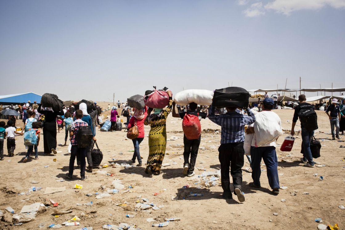 نزیکەی ٢٦٠ ھەزار پەنابەری سوری بە رەسمیی لە عێراق تۆمارکراون