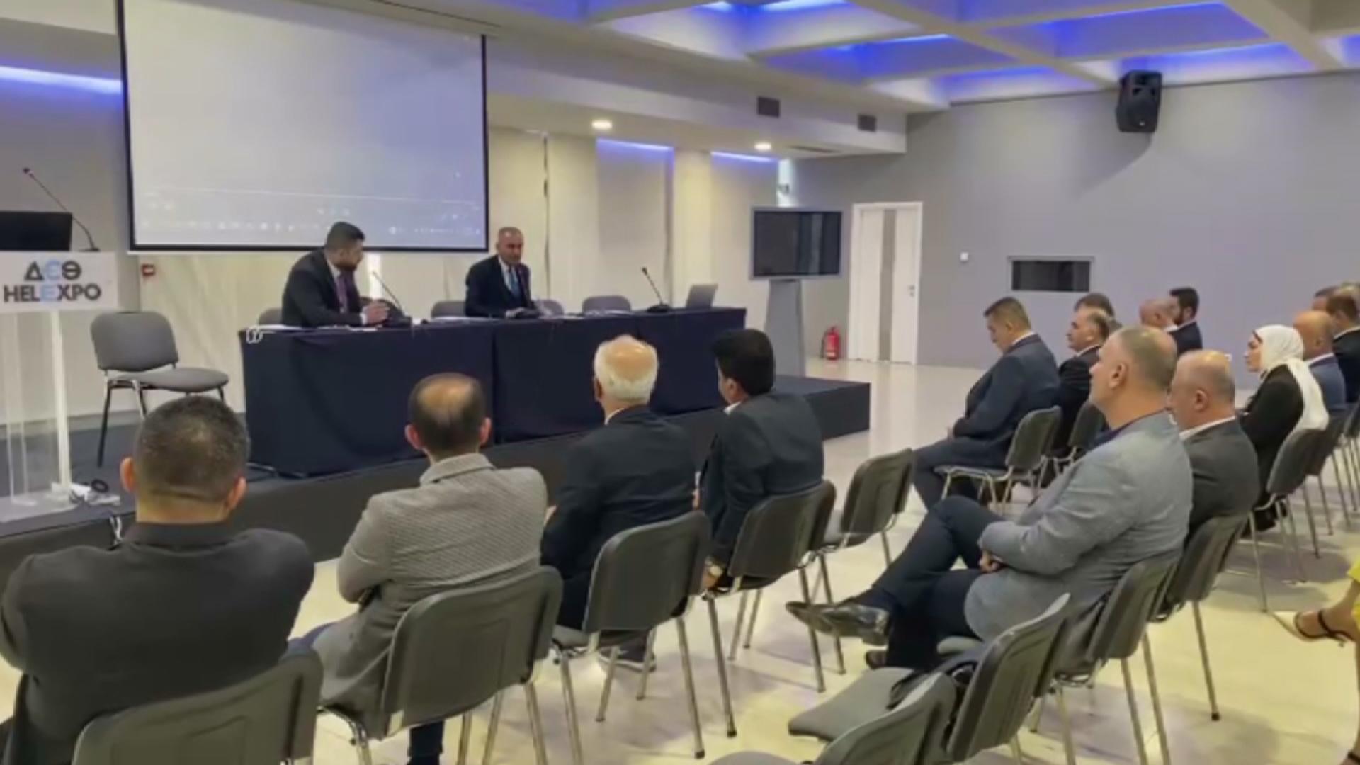 وەفدێکی بازرگانیی سلێمانی لە یۆنان چەند لێکتێگەشتنێکی کاری ھاوبەش ئیمزا دەکات