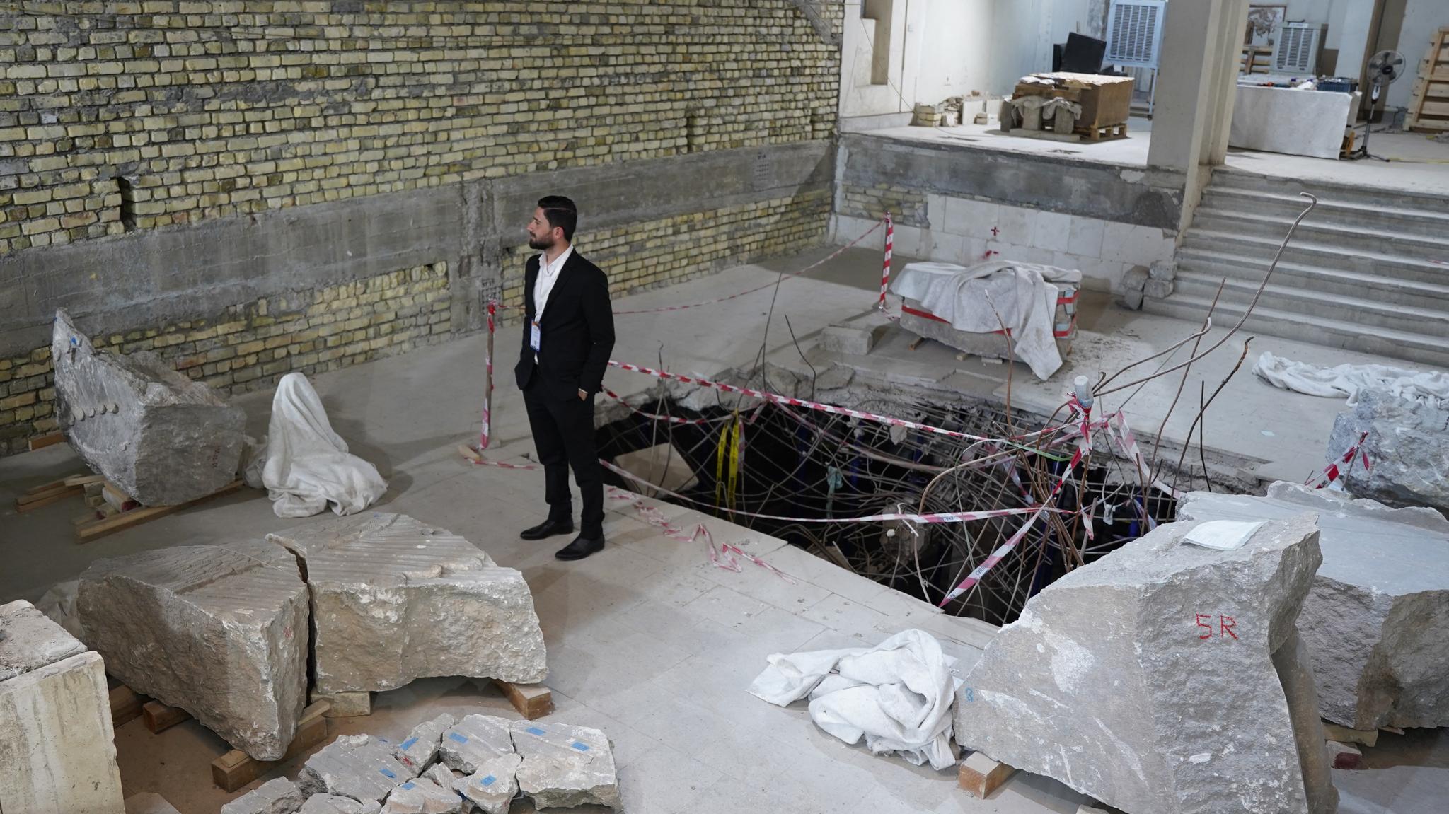 Iraqi museum damaged by ISIS works toward reopening