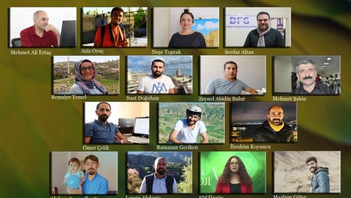 لە ئامەد چوارەمین دانیشتنی دادگایکردنی ١٥ رۆژنامەنووسی کورد بەڕێوەدەچێت