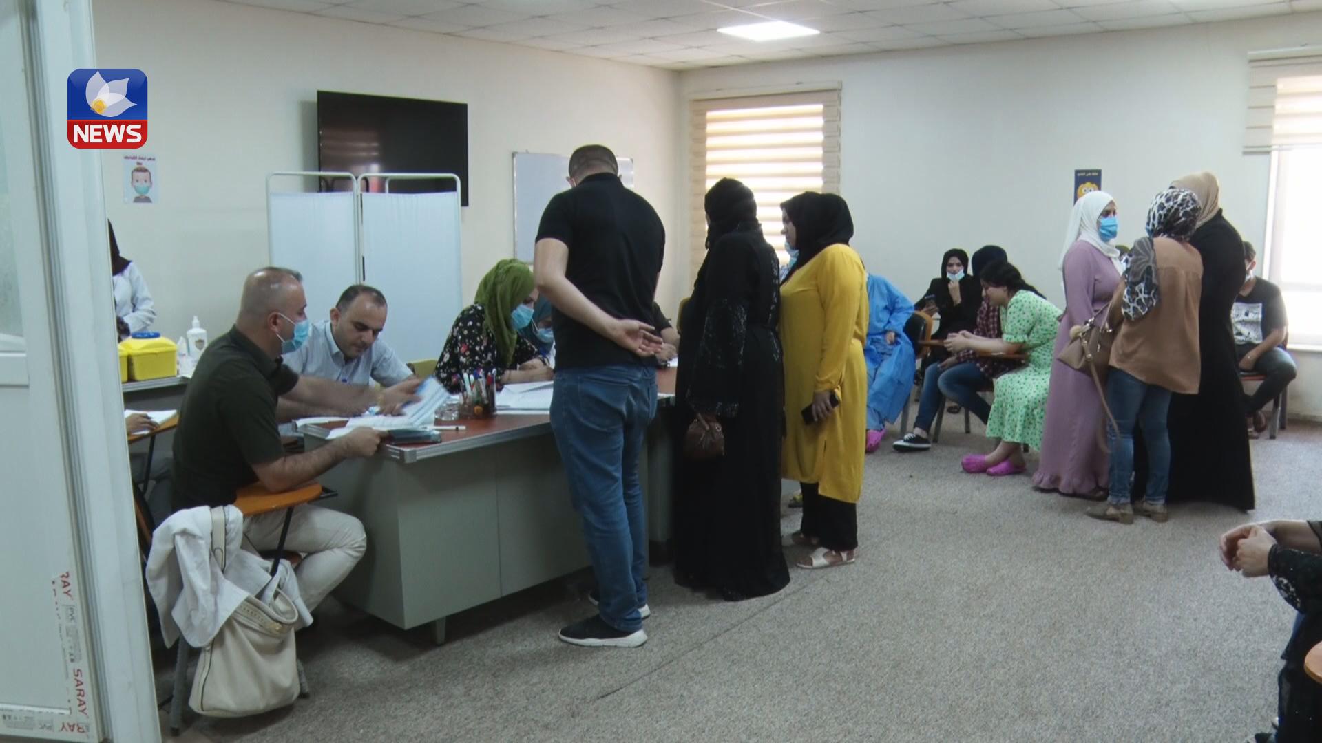 زیاتر لە ٩٤ ھەزار کەس لە کەرکوک بە ڤاکسینی کۆرۆنا کوتراون