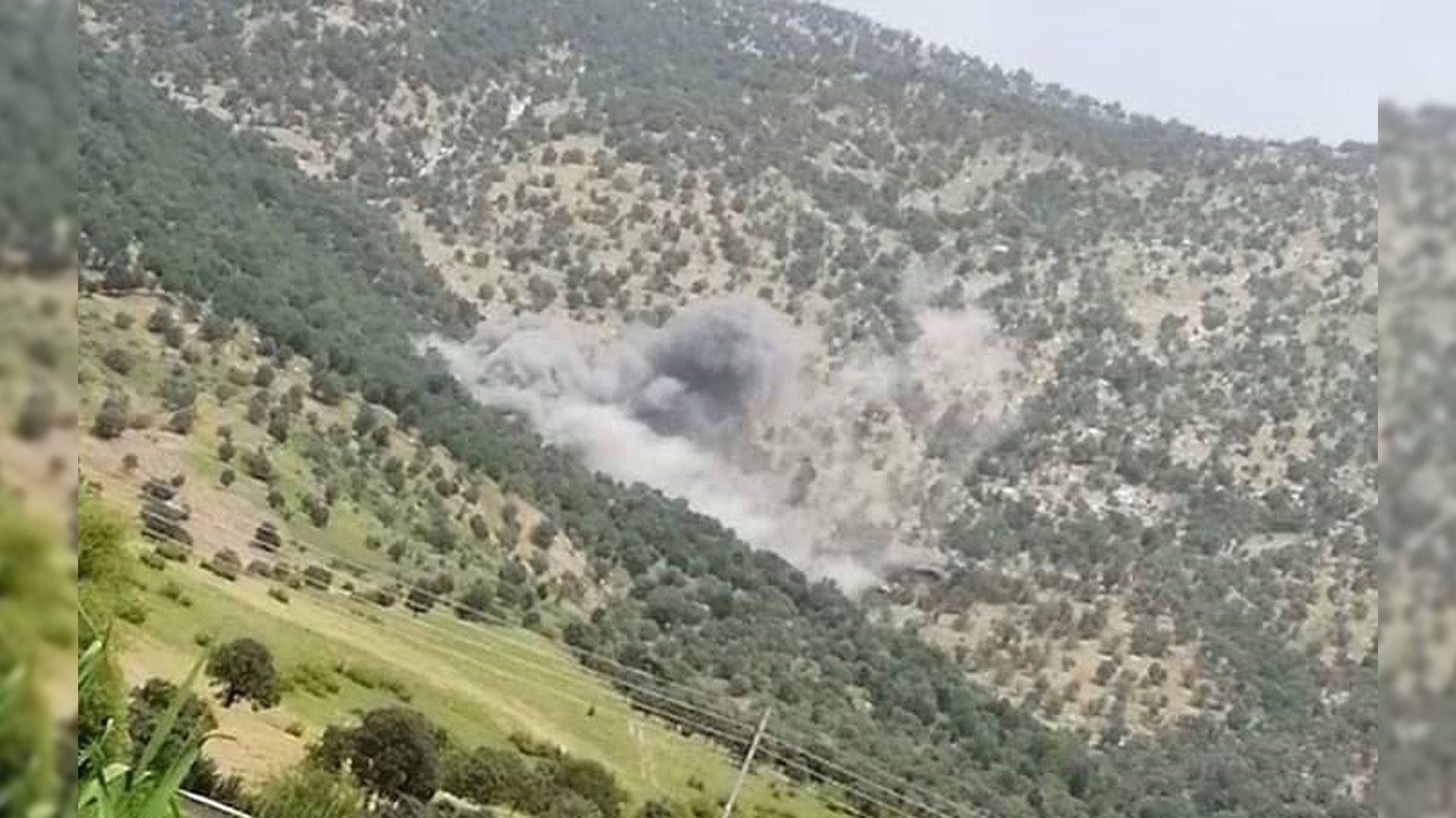 فڕۆکەیەکی بێفڕۆکەوانی دیکەی بۆمبرێژکراو بە خاڵێکی پێشمەرگەدا تەقییەوە و بریندار هەیە