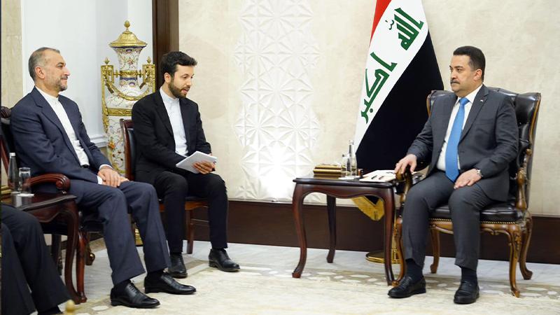 وەزیری دەرەوەی ئێران بە سەردانێک لە شاری بەغدادە