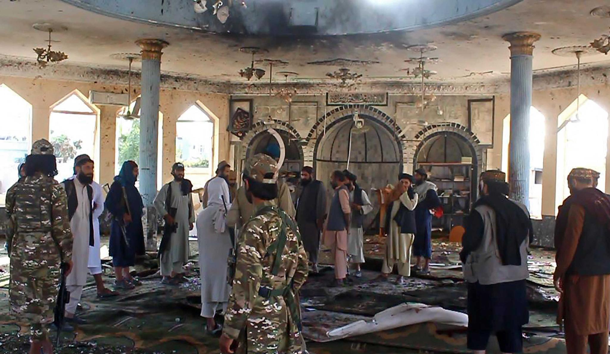 بەھۆی تەقینەوەیەک لە مزگەوتێکی ئەفغانستان سێ کەس گیانیان لەدەستدا