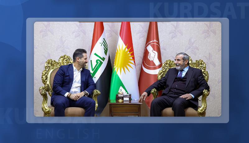 Qubad Talabani meets with Islamic Union of Kurdistan Chief 