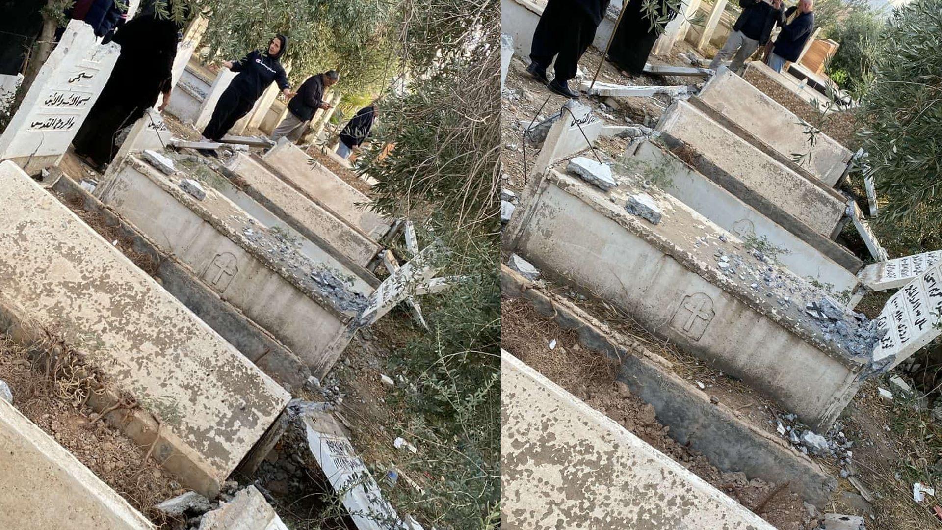 وەزارتەی ئەوقاف دژی شێواندنی گۆڕی کریستیانەکانی کۆیە راگەیەندراوێکی بڵاوکردەوە