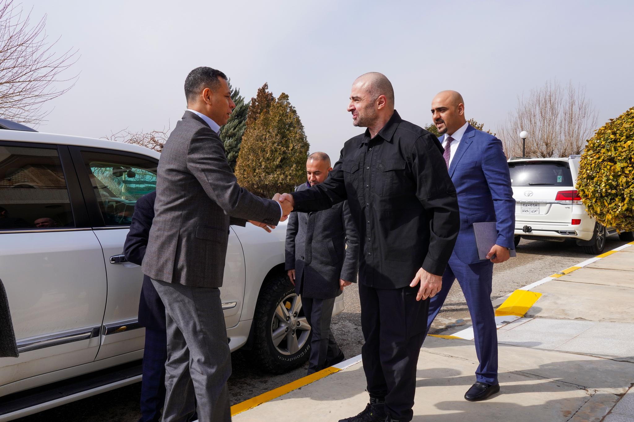 سەرۆکی یەکێتی و سەرۆکی دەزگای ئاسایشی نیشتمانیی عێراق کۆبوونەوە