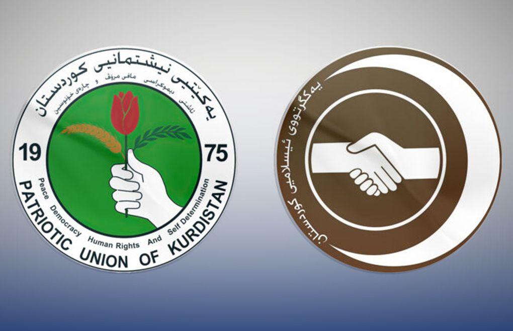 وەفدێكی یەكێتیی نیشتیمانیی كوردستان و یەكگرتووی ئیسلامی كوردستان لە هەولێر كۆبوونەوە

