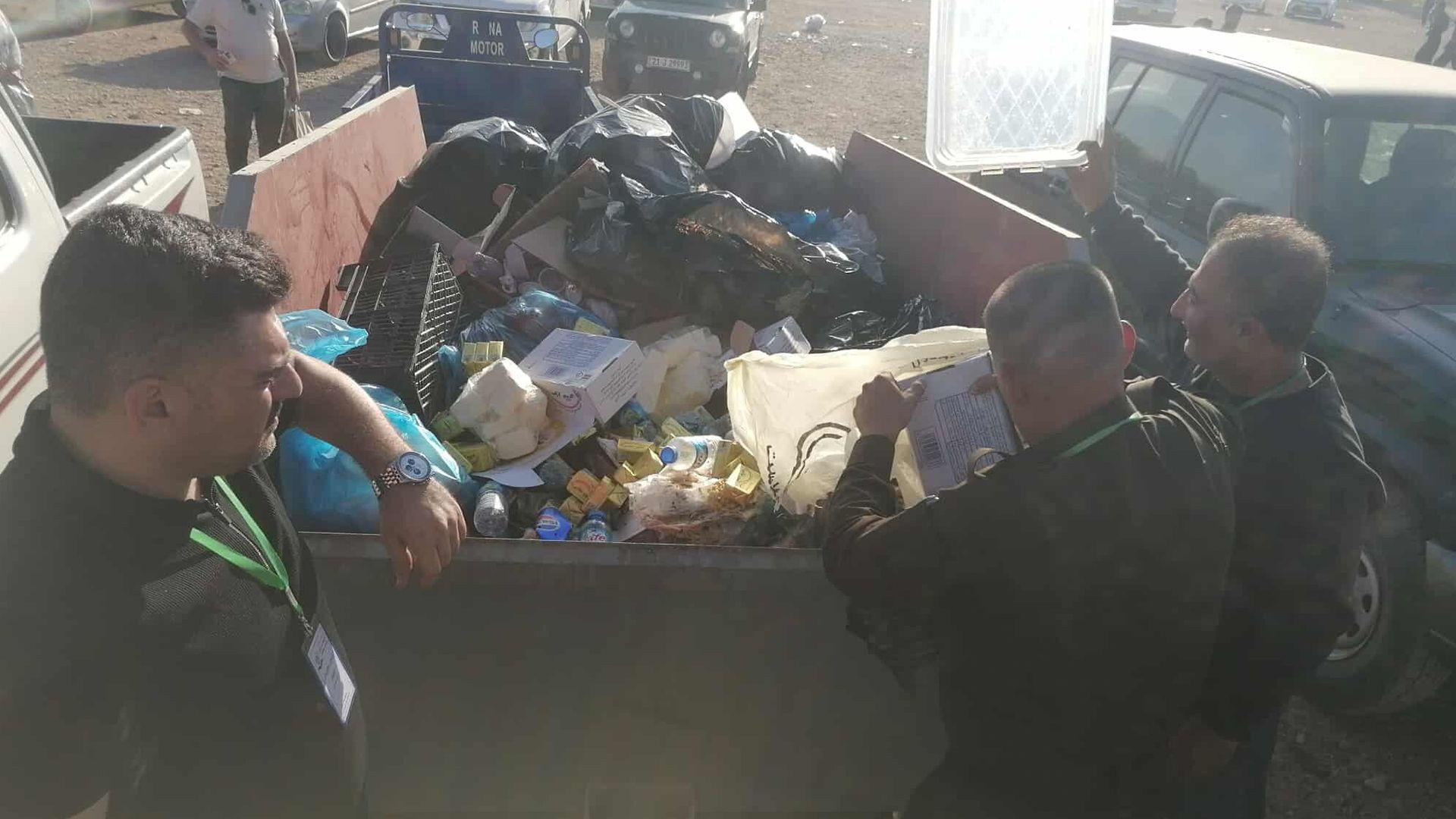 لە فێستیڤاڵی هەنار و پاییز هەڵەبجە دەست بەسەر 637 کیلۆگرام خۆراکی نەشیاودا گیرا