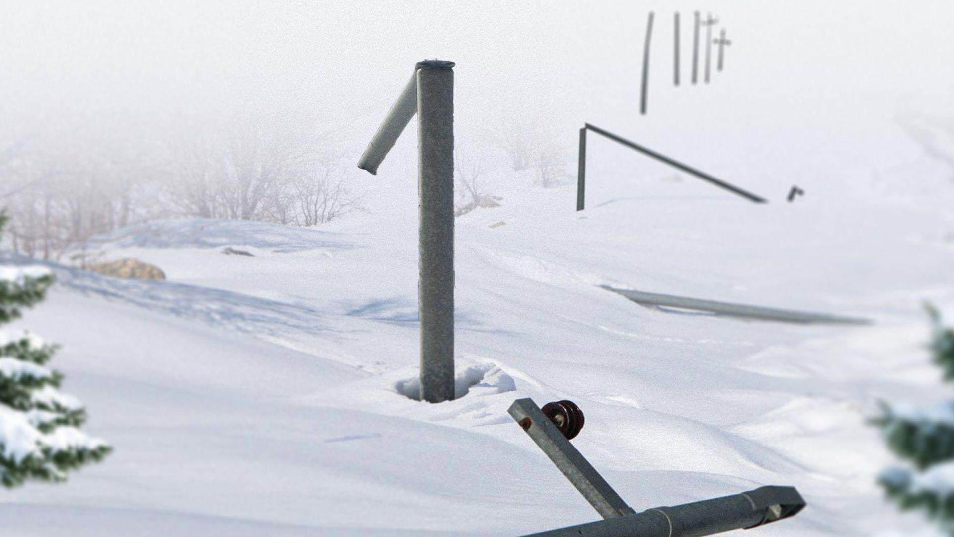 کارەبای سلێمانی:  بەفر و باران زیـانـی بـە 127 ستـوونــی كــارەبا گــەیانـدوە