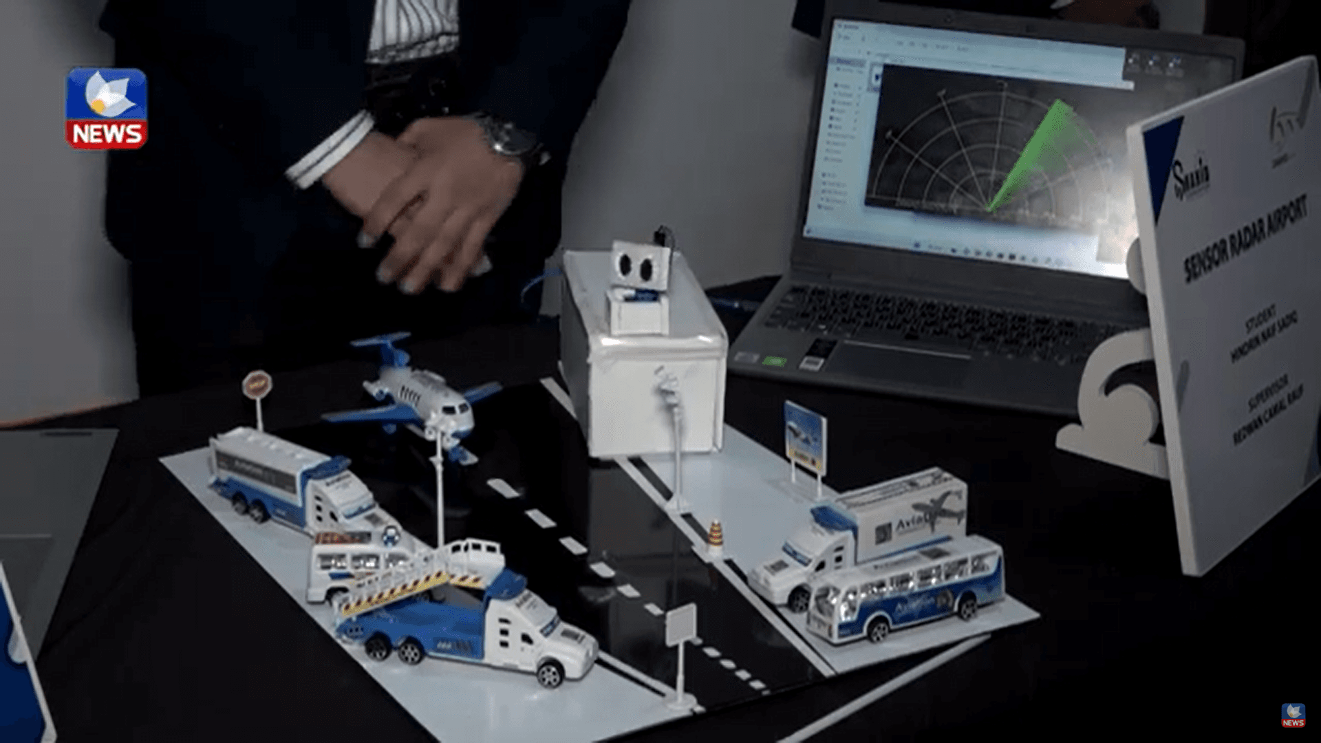 Zakho resident develops airport surveillance radar