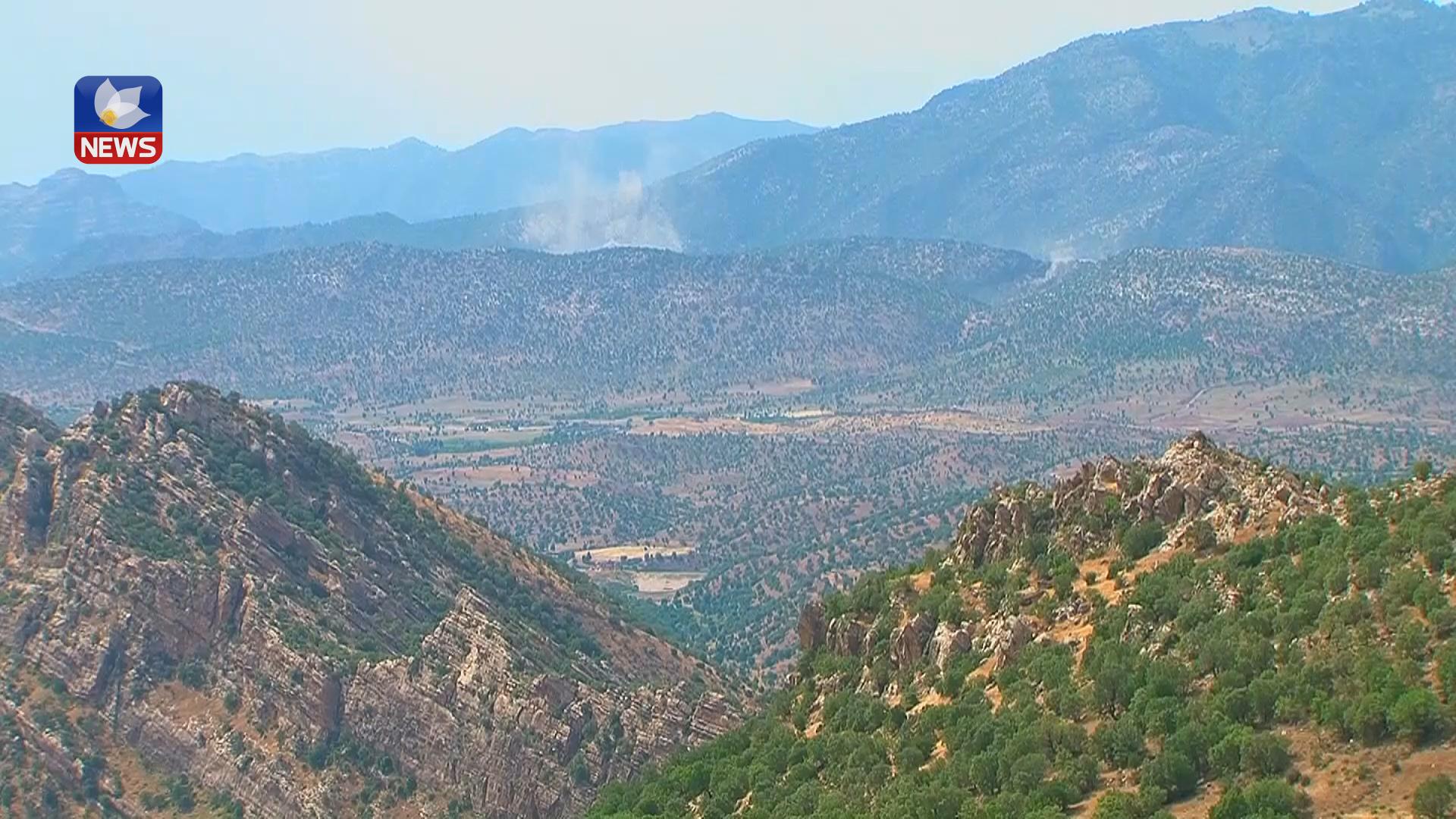 بەھۆی بۆردوومانەکانی تورکیا گژوگیای بەھارە لە شیلادزێ زۆر کەمبووەتەوە