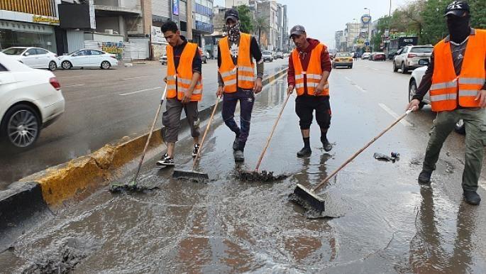 الداخلية تعلن عن انشاء خطي طوارئ لتصريف مياه الأمطار خلال يومين