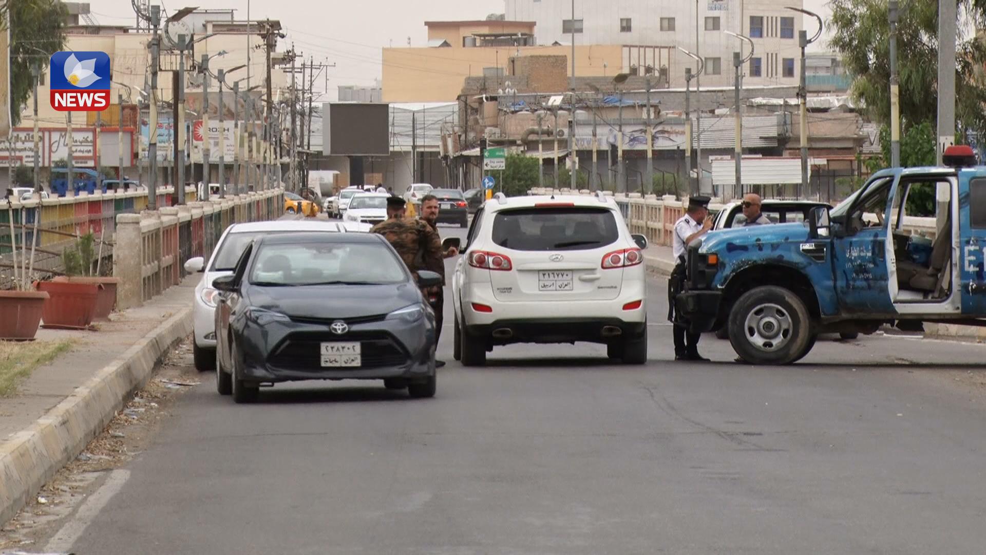 قەدەغەی ھاتوچۆ لە سەرتاسەری کەرکوک چووە بواری جێبەجێکردنەوە